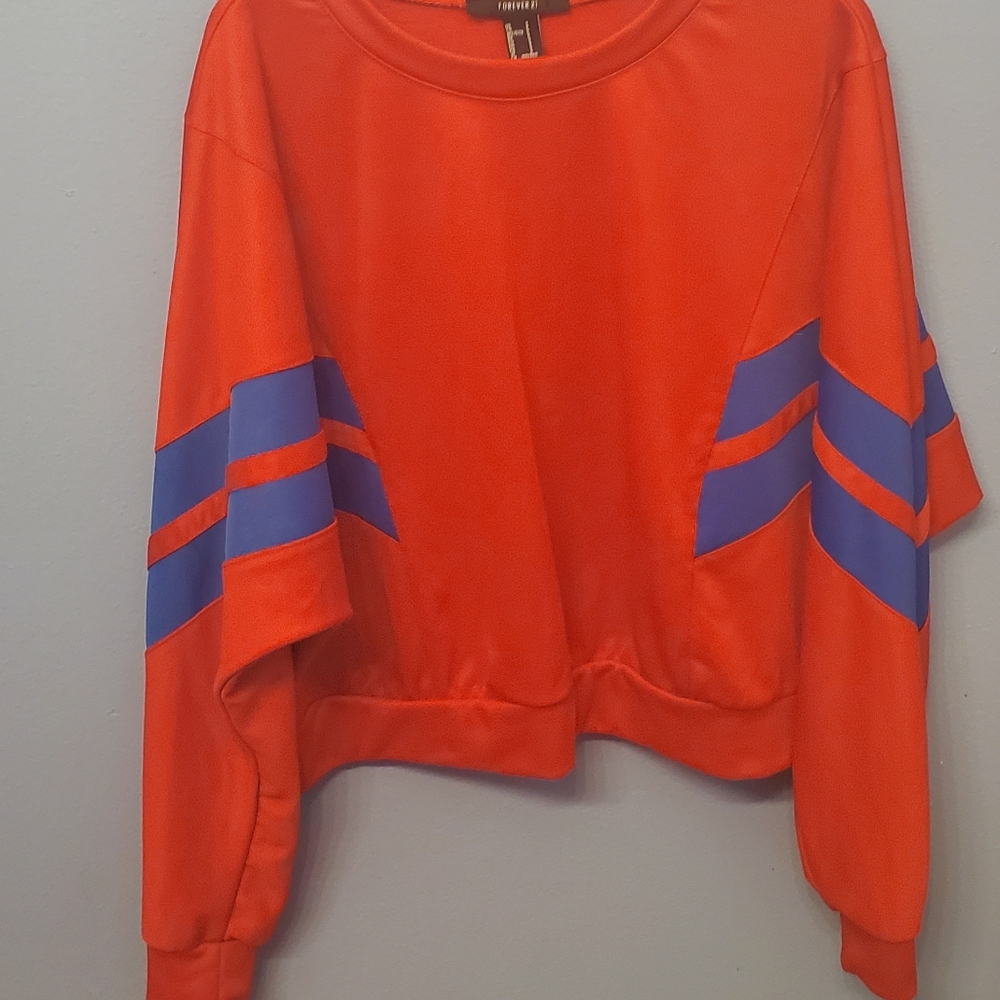 Red blue strips